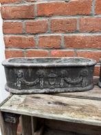 2 mooie oude bloembakken, Tuin en Terras, Ophalen, Steen, Gebruikt, Minder dan 30 cm