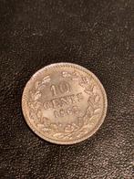 10 cent 1863 aunc, 10 cent, Ophalen of Verzenden, Koning Willem III