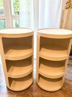 Kartell Componibili 3 2pcs, Huis en Inrichting, Slaapkamer | Nachtkastjes, Ophalen of Verzenden, Zo goed als nieuw, Kunststof