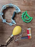 CARNAVALsinstrumenten - instrumenten  tamboerijn, sambabal, Maat 38/40 (M), Carnaval, Ophalen of Verzenden, Accessoires