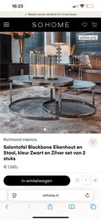 Richmond Blackbone Salontafel, Huis en Inrichting, Tafels | Salontafels, Ophalen, 100 tot 150 cm, 50 tot 100 cm, Zo goed als nieuw