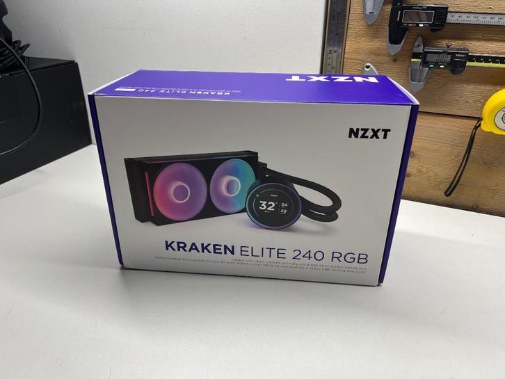 NZXT Kraken Elite 240 RGB (2024), Computers en Software, Computerkoelers, Zo goed als nieuw, Waterkoeling, Ophalen of Verzenden