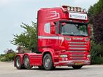 Scania R520 V8 FULL AIR/RETARDER!6X2!GESTUURDE VOORLOPER!TOP, Auto's, Vrachtwagens, Te koop, Geïmporteerd, 521 pk, Airconditioning