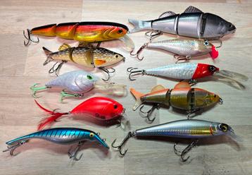 Partij (groot) kunstaas : SAVAGE GEAR/RAPALA/FLADEN/JENZI/BE beschikbaar voor biedingen