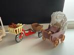 Sylvanian Families Fiets met Aanhanger en Kinderwagen, Ophalen of Verzenden, Zo goed als nieuw, Babypop