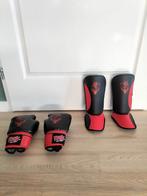 Kinder kickboks handschoenen 8 oz scheenbeschermers maat M, Sport en Fitness, Vechtsporten en Zelfverdediging, Ophalen of Verzenden