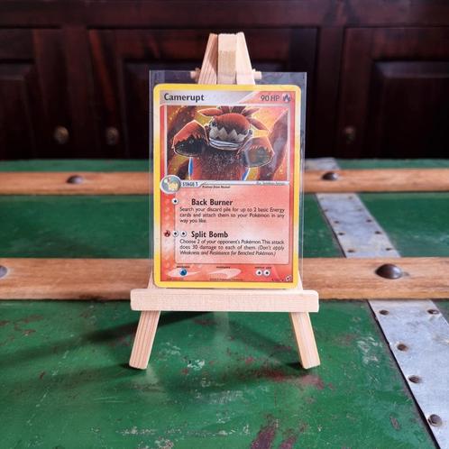 Camerupt DX 4, Hobby en Vrije tijd, Verzamelkaartspellen | Pokémon, Gebruikt, Losse kaart, Foil, Ophalen of Verzenden