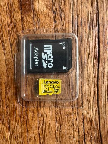 Micro geheugen 512gb + adapter beschikbaar voor biedingen