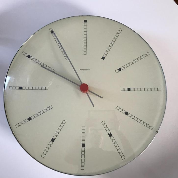 Georg Christensen Wandklok klok clock 50 cm, Huis en Inrichting, Woonaccessoires | Klokken, Wandklok, Ophalen