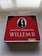 12 blikjes 20 extra senoritas sigaren nr.574/willem 2, Verzamelen, Blikken, Ophalen of Verzenden, Gebruikt, Overige, Overige merken