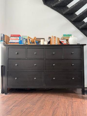 IKEA Hemnes ladekast zwart beschikbaar voor biedingen