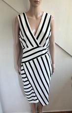 Sandro Ferrone jurk wit zwart gestreept maat 40, Kleding | Dames, Maat 38/40 (M), Wit, Sandro Ferrone, Ophalen of Verzenden