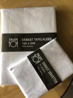 Damast tafelkleed met servetten, Huis en Inrichting, Tafelkleden, Ophalen of Verzenden, Nieuw, Rechthoek, Binnen