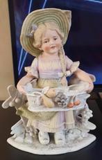 Antieke. Volkstedt Rudolstadt-Thuringia Lieve Beeld.Uit 1880, Verzenden