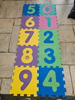 Puzzelmat met cijfers 0-9, Ophalen, Zo goed als nieuw, Puzzelen