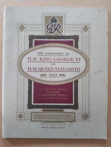 Coronation of George VI compleet album cigarette cards 1937 beschikbaar voor biedingen