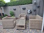 Loungeset kunstof rotan izgst, Ophalen, 4 zitplaatsen, Kunststof, Loungeset