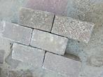 Partij mooie heide paarse klinkers 8 cm dik, Ophalen of Verzenden, Zo goed als nieuw, Beton, Klinkers