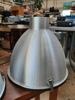 Industriële Aluminium Hanglampen Set, Huis en Inrichting, Lampen | Hanglampen, Ophalen of Verzenden