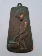 Manneke Pis, medaille / muur hanger, Ophalen, Overige materialen
