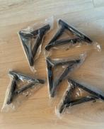 Plankdragers zwart 5x nieuw Ikea Ekby Valter, Ophalen, Nieuw