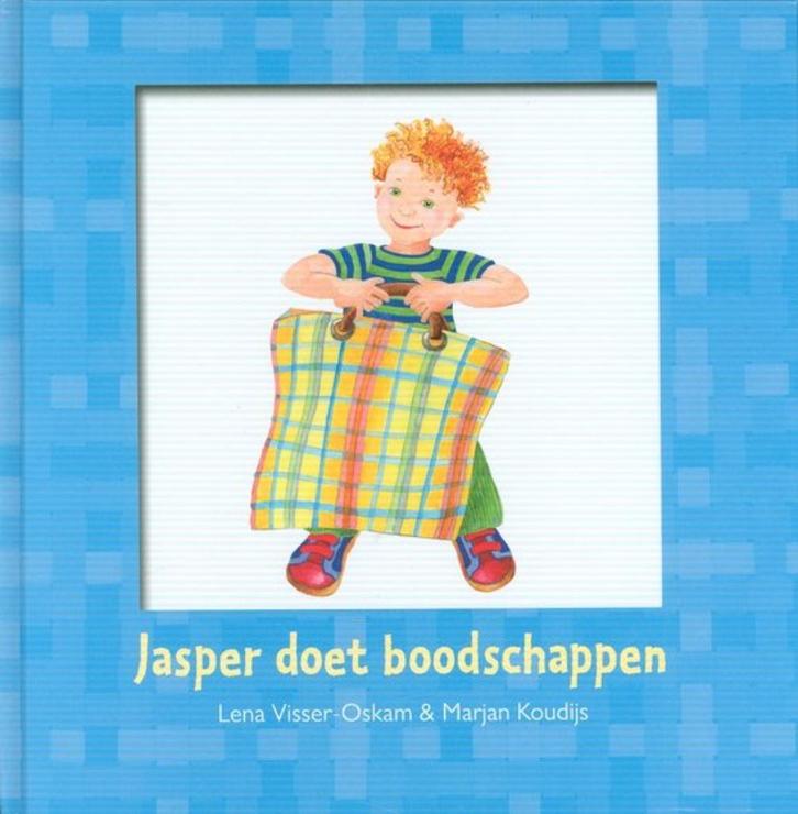Jasper doet boodschappen Lena Visser-Oskam 9789055517916, Boeken, Kinderboeken | Jeugd | 10 tot 12 jaar, Zo goed als nieuw, Ophalen of Verzenden