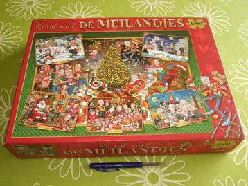 Nieuw in gedeukte doos : Kerst met de Meilandjes - 1000 st beschikbaar voor biedingen