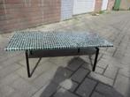 Vintage salontafel Murano Smalto Mosaic, Huis en Inrichting, Tafels | Salontafels, Ophalen, Gebruikt, 100 tot 150 cm, 50 tot 100 cm