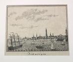 kopergravure Antwerpen, 18e eeuw, Antiek en Kunst, Kunst | Etsen en Gravures, Verzenden
