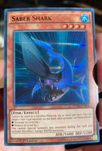 Yu-Gi-Oh! Saber Shark DUSA-EN004 1st Ed !, Foil, Gebruikt, Ophalen of Verzenden, Losse kaart