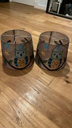 Lampen kapen 1 voor 8,00€  2 voor 15,00€, Rond, Ophalen of Verzenden, Zo goed als nieuw, Grijs
