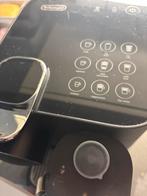 Nespresso Machine met Melkopschuimer & Cupjes, Ophalen, Gebruikt, Koffiemachine, Koffiepads en cups