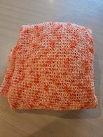 Coupon doorzichtige stof, Overige materialen, 120 cm of meer, Nieuw, Oranje