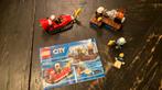 Lego brandweer duikers hovercraft, Ophalen of Verzenden, Zo goed als nieuw