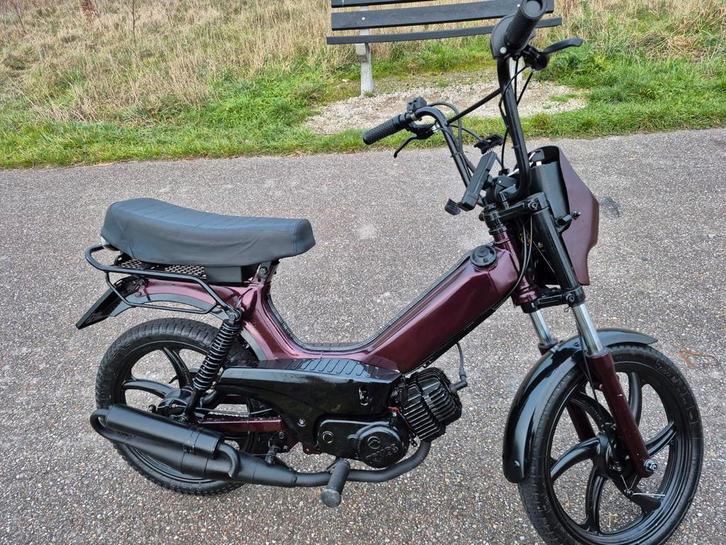 Tomos Quadro Brommer Geel kenteken, Fietsen en Brommers, Brommers | Tomos, Zo goed als nieuw, Quadro, Ophalen