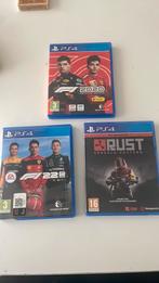 PS4 Games: Rust , F1 2020 & F1 22, 1 speler, Racen en Vliegen, Eén computer, Ophalen of Verzenden