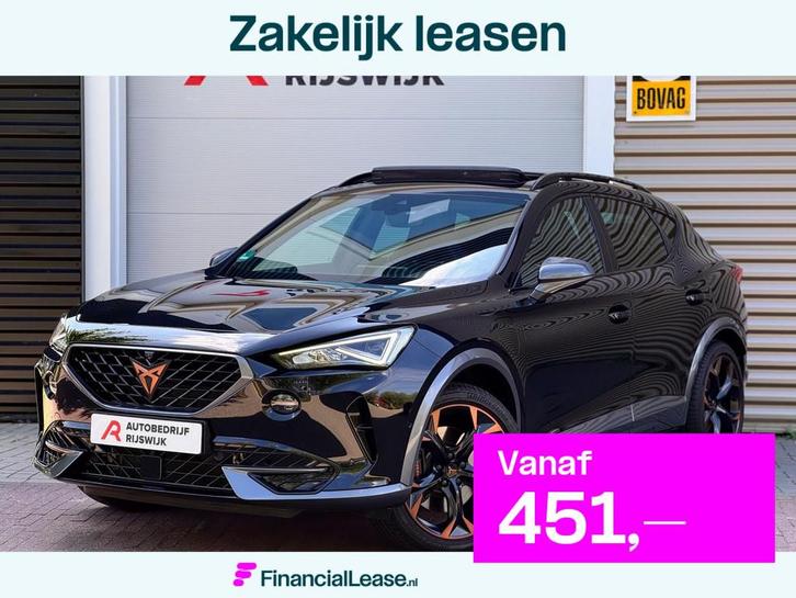 Cupra Formentor 1.4 e-Hybrid VZ Copper Edition Pano/Memory/S, Auto's, Cupra, Bedrijf, Lease, Financial lease, Formentor, 360° camera