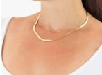 Gouden herringbone ketting, Ophalen of Verzenden, Zo goed als nieuw, Goud, Goud
