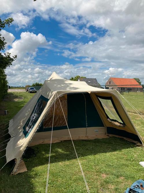 Fijne tent Escala 4 - Hyperkamp Obelink 4 personen, Caravans en Kamperen, Tenten, tot en met 4, Gebruikt, Ophalen