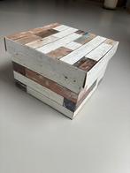 Dutch Design “Sloophout” opbergdoos, Overige materialen, Minder dan 50 cm, Minder dan 50 cm, Ophalen of Verzenden