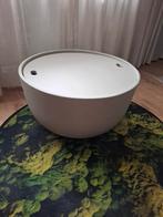 Ronde stenen tafel met deksel, Ophalen, Rond, Hout, Minder dan 55 cm