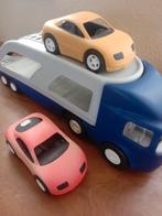 Speelgoed Auto Transporter met 2 Auto's, Ophalen of Verzenden, Gebruikt