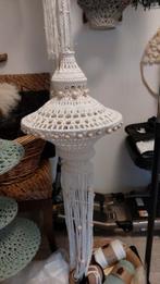 Leuke witte lampion, Huis en Inrichting, Lampen | Kroonluchters, Ophalen of Verzenden, Zo goed als nieuw