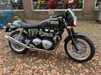 TRIUMPH THRUXTON 900 2015 CAFERACER 8500 km NIEUWSTAAT TWIN, Motoren, Motoren | Triumph, 2 cilinders, Bedrijf, Meer dan 35 kW