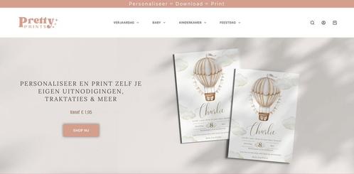 Webshop digitale producten, Diensten en Vakmensen, Webdesigners en Hosting, Webdesign, Webhosting, Website Bouw