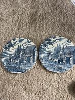 Myott country life bordjes staffordshire ware, Antiek en Kunst, Antiek | Servies los, Ophalen