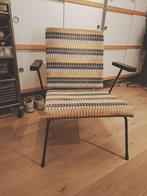 Gispen 1401 rietveld fauteuil, Huis en Inrichting, Fauteuils, Ophalen, Metaal, Gebruikt, Minder dan 75 cm