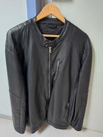 Angelo Litrico Bikerjack Imitatieleer 3XL - Zo Goed Als Nieu, Angelo Litrico, Zwart, Overige maten, Ophalen of Verzenden