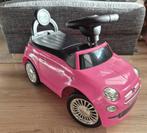 Speelgoed loopauto fiat 500 roze, Hobby en Vrije tijd, Modelauto's | 1:24, Ophalen, Gebruikt, Overige merken