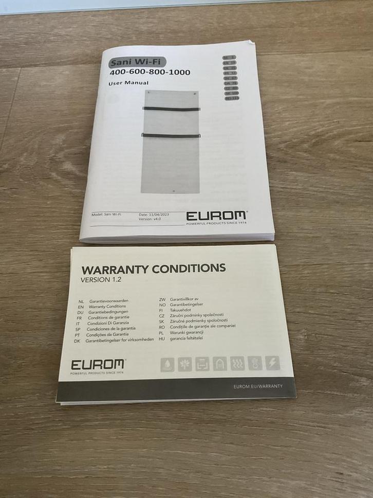 Warmtepaneel - 400 Watt, Doe-het-zelf en Verbouw, Verwarming en Radiatoren, Gebruikt, Kachel, 200 tot 500 watt, 30 tot 80 cm, Minder dan 60 cm